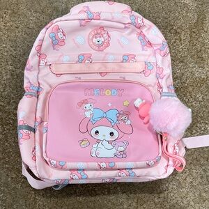 NEW Sanrio My Melody Kids Pink Backpack